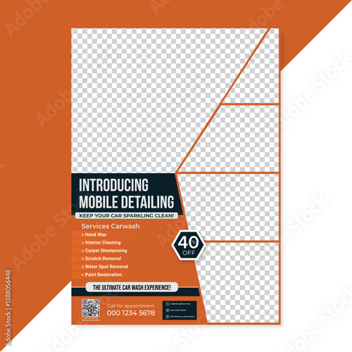 Modern Car Wash Flyer - Auto Detailing, Car Rental, Service Price List & Poster Templates. Ultimate Modern Car Wash Flyer Bundle - Sleek Designs for Auto Detailing, Rentals, Services & Promotions