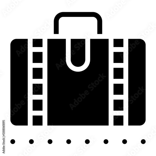 Baggage Claim line icon