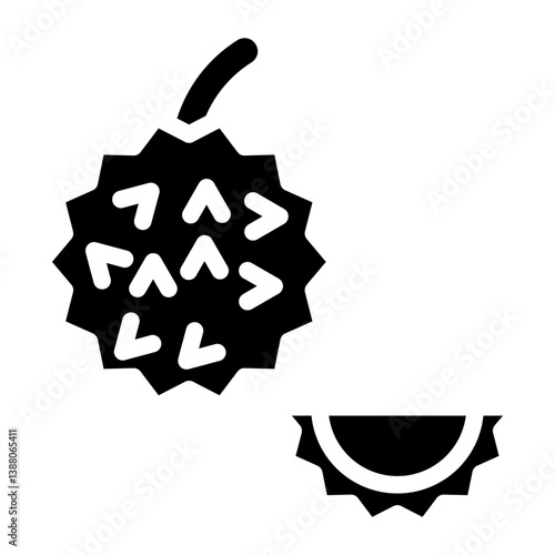 Durian line icon