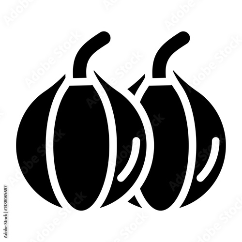 Fig line icon