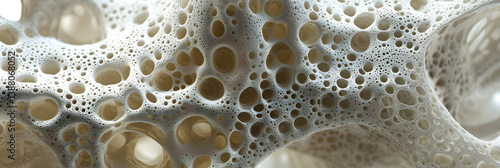 Intricate Lattice of Zeolite Crystal Highlighting Porous Structure and Molecular Sieving Capability