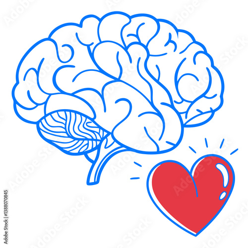 Brain and Heart — Balance Between Logic and Emotion