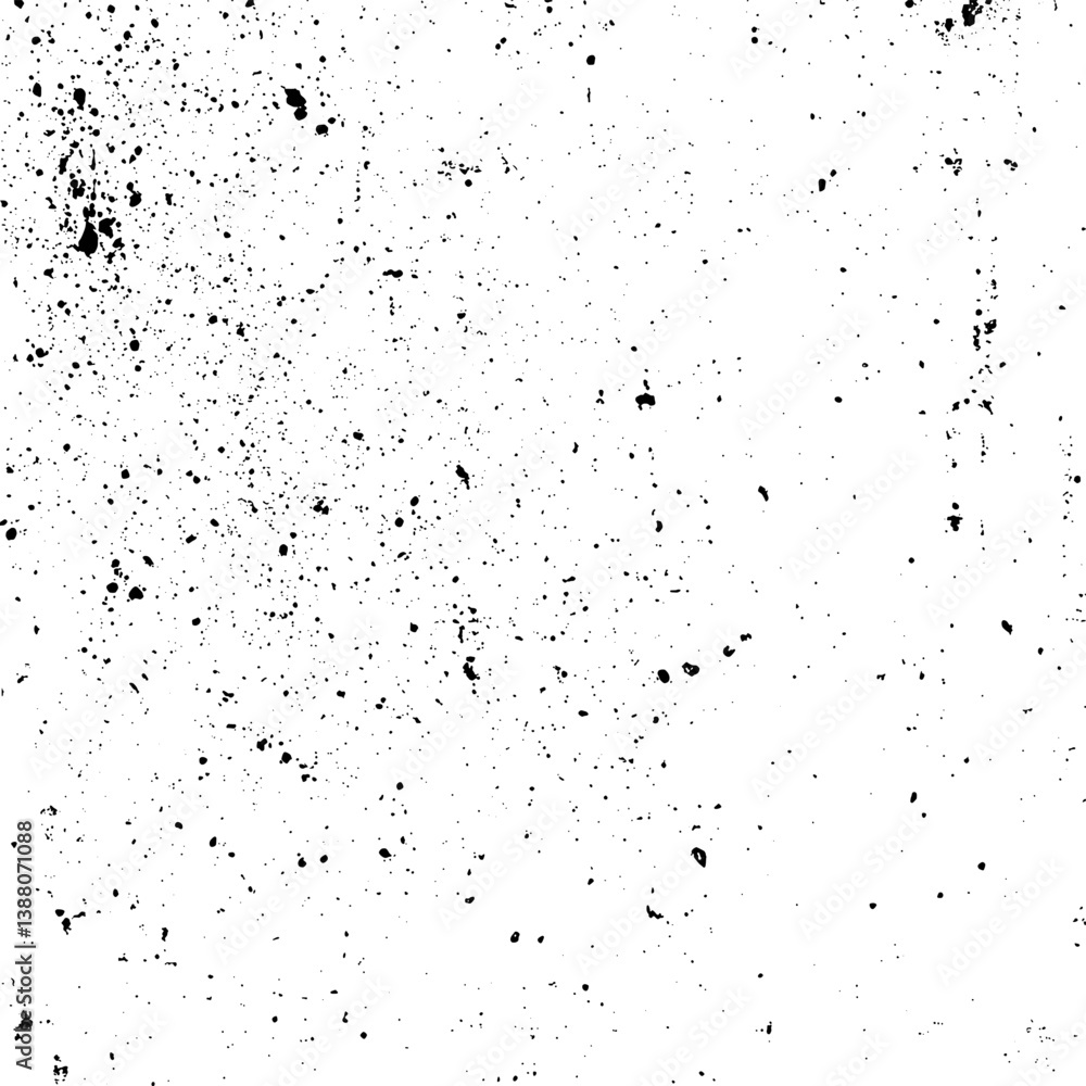 Black And White Grunge Texture With Splatters And Dots For Backgrounds Black And White Grunge Texture With Splatters And Dots For Backgrounds
