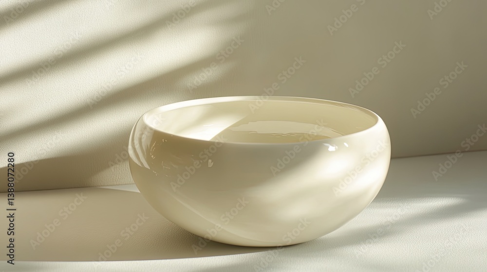 Light and airy Greek yogurt served in a ceramic bowl, ideal for health and wellness themes. Light and airy Greek yogurt served in a ceramic bowl, ideal for health and wellness themes.