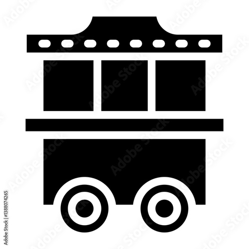 Parade Float line icon