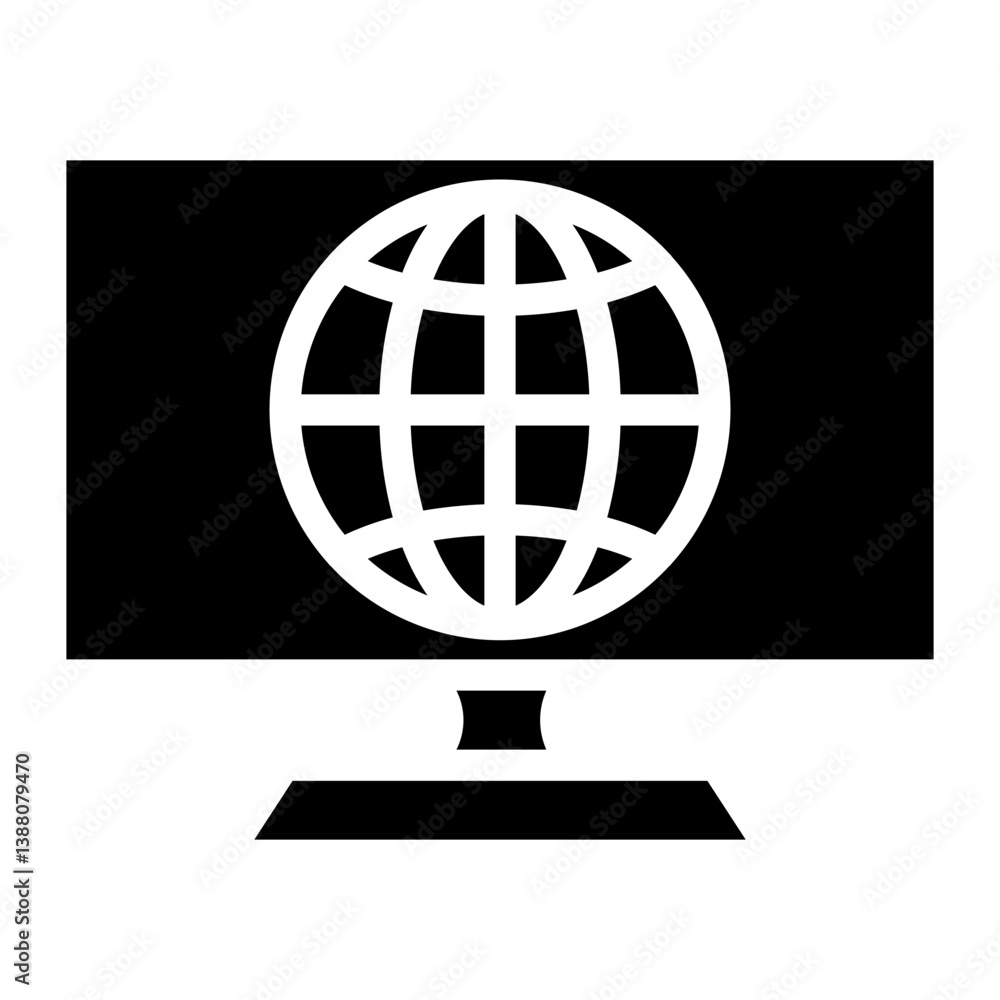 Website line icon Website line icon