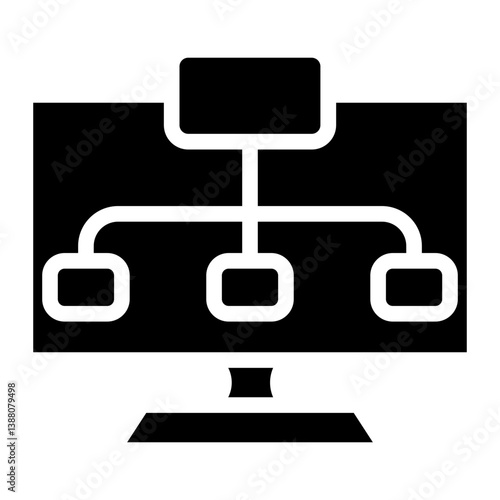 Site Map line icon