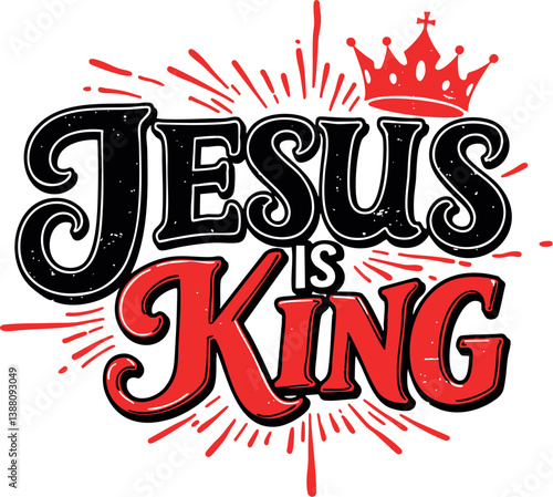 Christian print design in vector