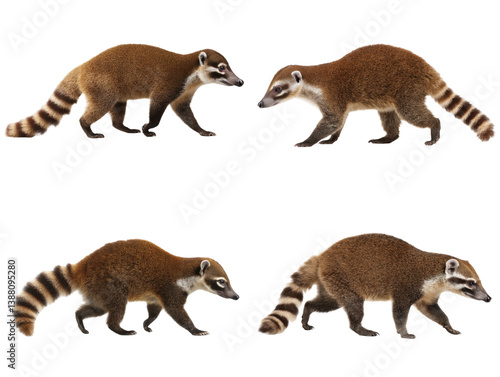 Wallpaper Mural Wild Coati Walking Side View Torontodigital.ca