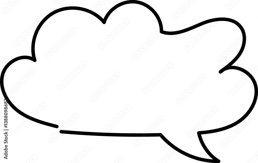 Set of blank white speech bubble in flat design, chatting box, message box icon. Balloon doodle style of thinking sign symbol. Speech bubble isolated on background. Set of blank white speech bubble in flat design, chatting box, message box icon. Balloon doodle style of thinking sign symbol. Speech bubble isolated on background.