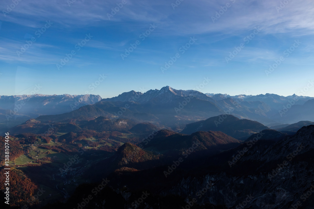 Light and shadows on mountains in the Austrian Alps Light and shadows on mountains in the Austrian Alps