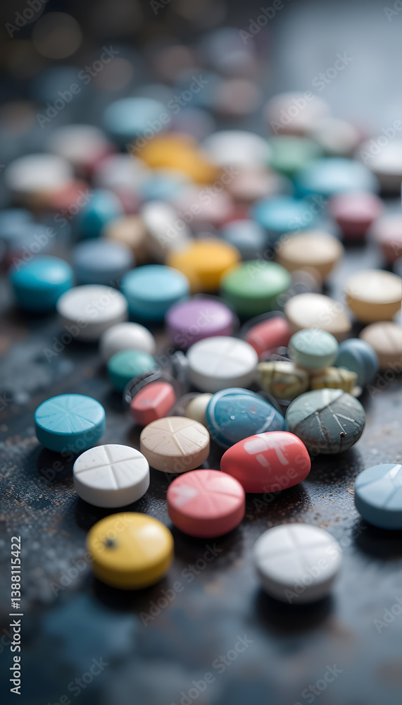 Assorted Medication Pills Assorted Medication Pills