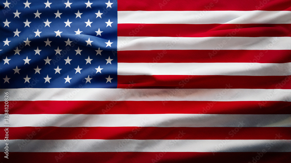 Fototapeta premium Flagge Amerikas