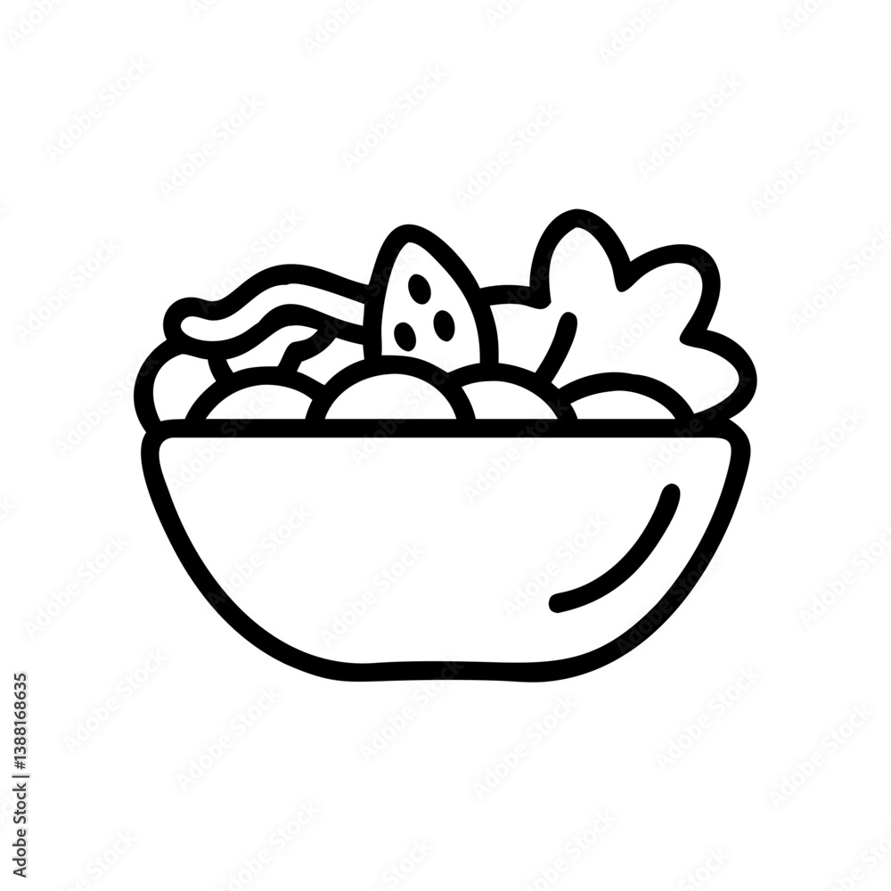 Fototapeta premium salad bowl