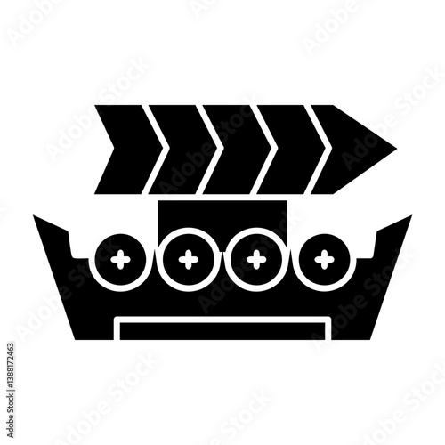 Viking Ship Icon