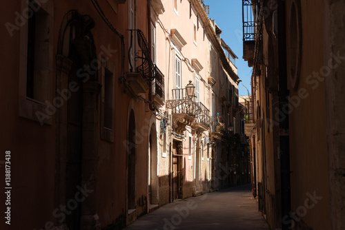 Calle de Ortigia, Siracusa, Sicilia
