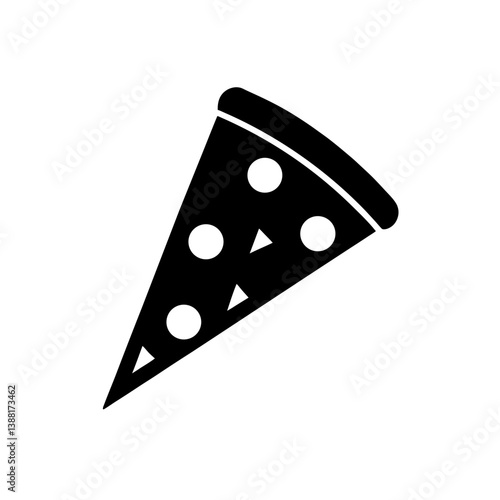 Pizza Graphic Vector Silhouette