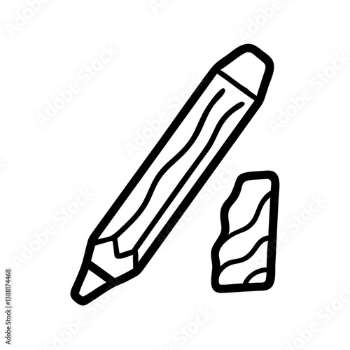 Pencil icons symbolize creativity and artistic expression. Essential for drawing, writing, and educational themes, these designs reflect the art of communication through simple tools.