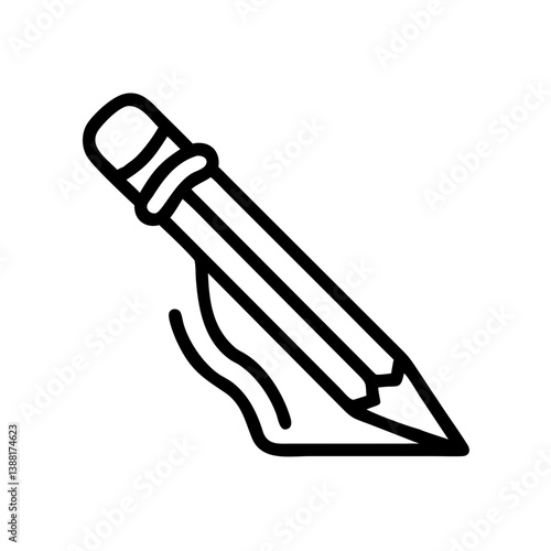 Pencil icons symbolize creativity and artistic expression. Essential for drawing, writing, and educational themes, these designs reflect the art of communication through simple tools.