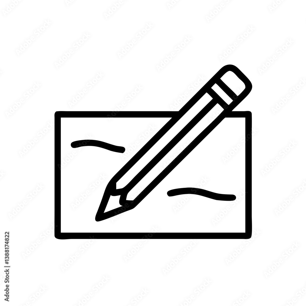 Pencil icons symbolize creativity and artistic expression. Essential for drawing, writing, and educational themes, these designs reflect the art of communication through simple tools. Pencil icons symbolize creativity and artistic expression. Essential for drawing, writing, and educational themes, these designs reflect the art of communication through simple tools.