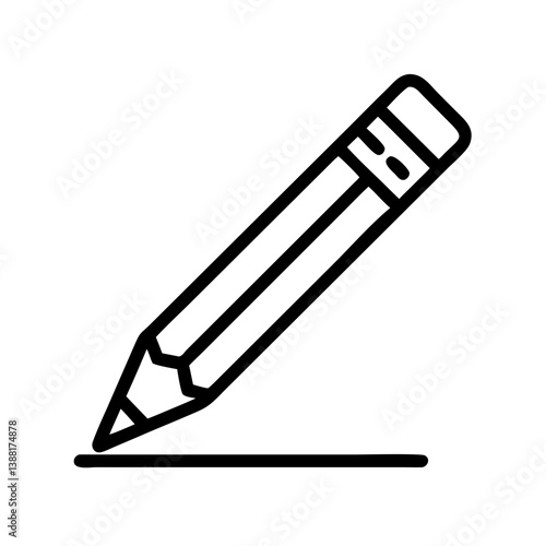 Pencil icons symbolize creativity and artistic expression. Essential for drawing, writing, and educational themes, these designs reflect the art of communication through simple tools.