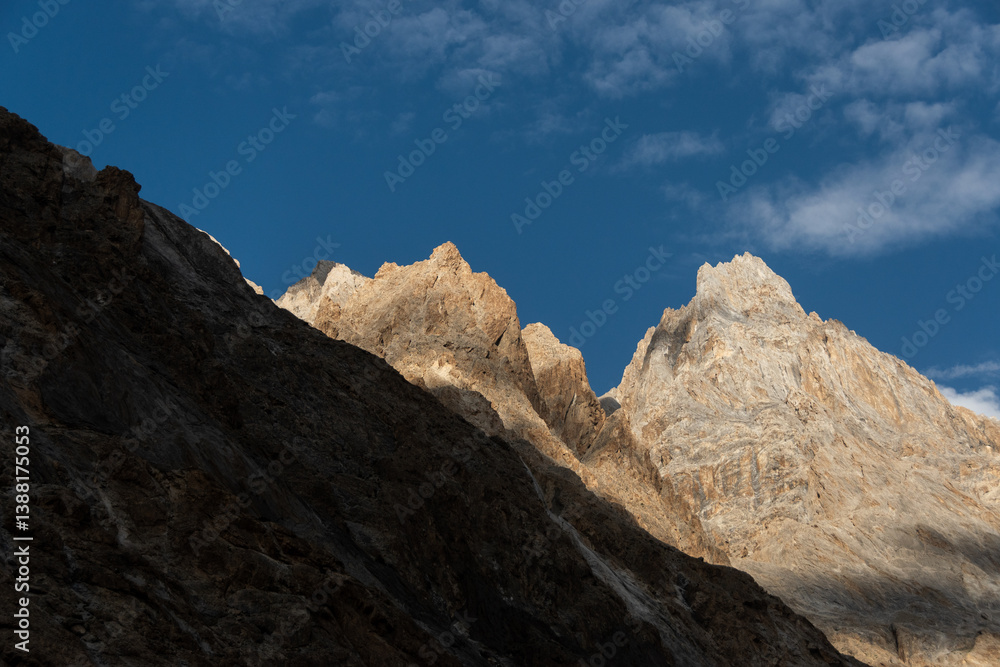 Valle de Passu, Norte de Pakistán Valle de Passu, Norte de Pakistán