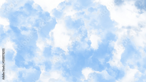 Bild auf Leinwand Background fumaça nuvens céu fundo png