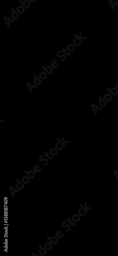 Filled black concave rectangle with no other specifics.