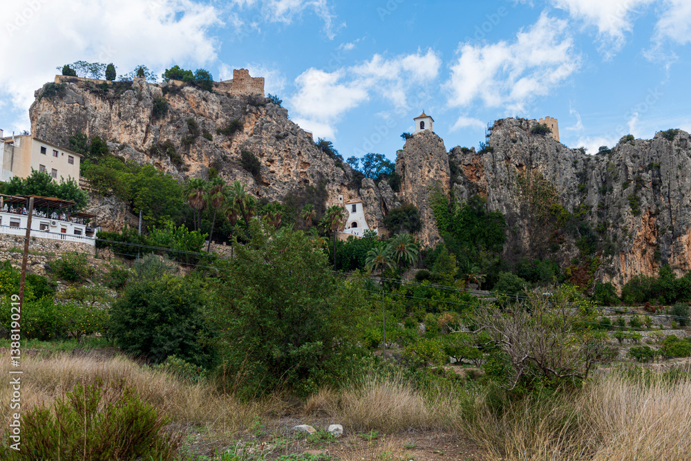 Naklejka premium GUADALEST DETALLES 2025