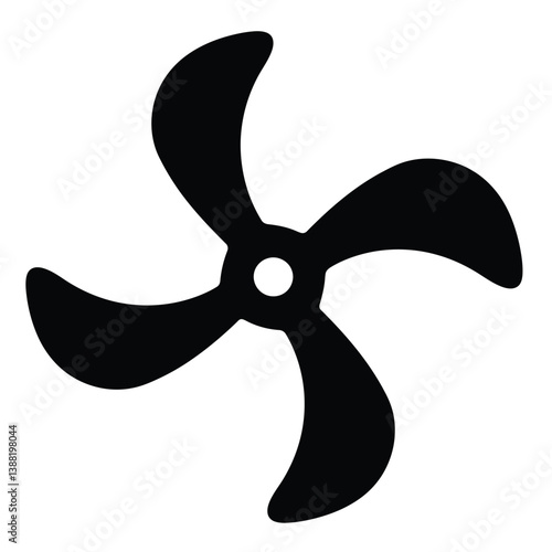 Silhouette vector illustration of a Cobweb Spinner icon on a white background 
