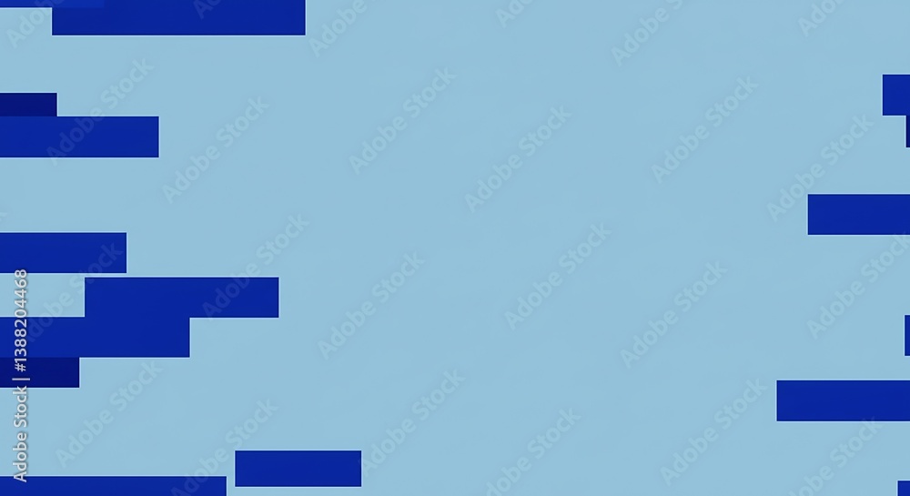 Serene Blue Abstract: Digital Art, Gradient Hues AI Generated Serene Blue Abstract: Digital Art, Gradient Hues AI Generated