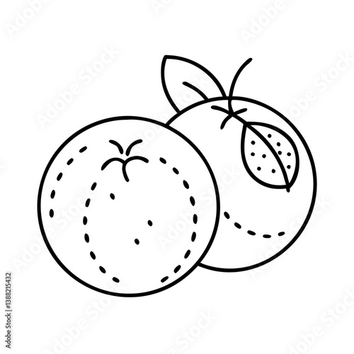 Wallpaper Mural jabuticaba fruit icon, jabuticaba fruit line art - simple line art of jabuticaba fruit, perfect for jabuticaba fruit logos and icons Torontodigital.ca
