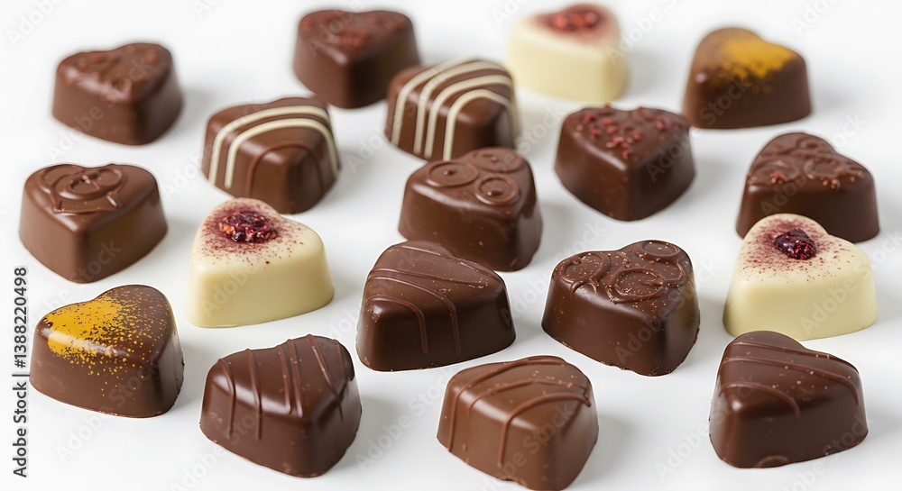 Heartfelt Chocolate Delights: A Sweet Collection AI Generated Heartfelt Chocolate Delights: A Sweet Collection AI Generated