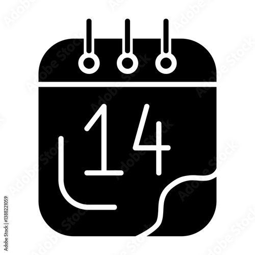 14 Calendar Icon