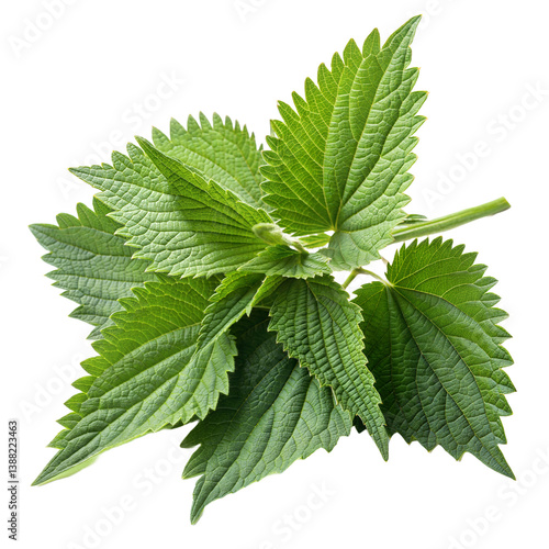 nettle isolated on white background