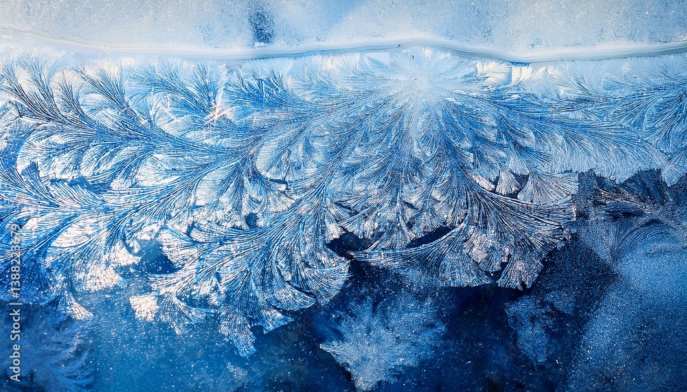 blue ice texture