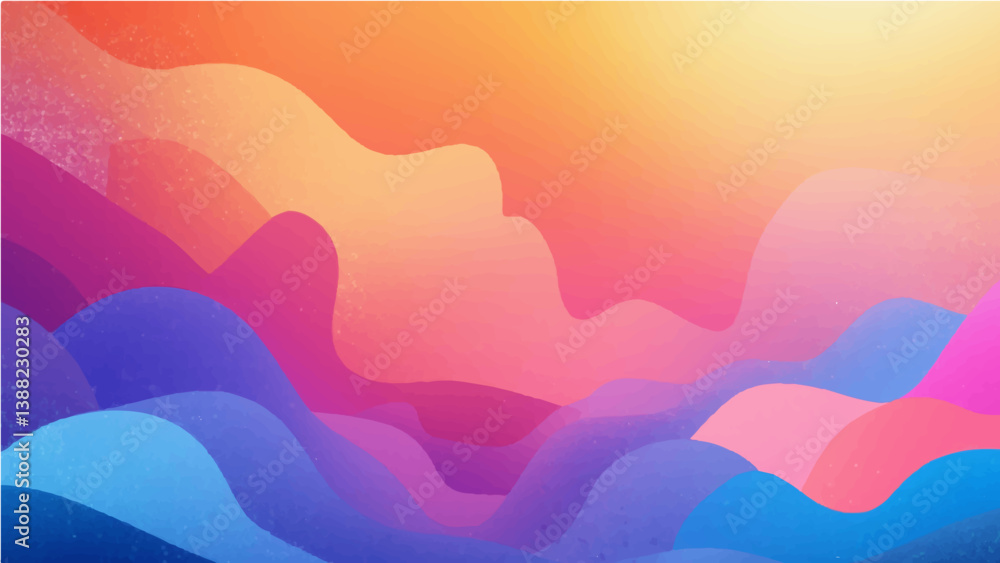 Fototapeta premium Abstract background with dynamic effect. Modern pattern. Vector illustration for design.