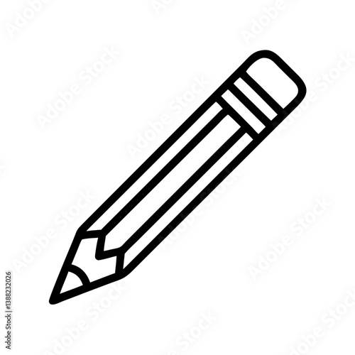 Pencil icons symbolize creativity and artistic expression. Essential for drawing, writing, and educational themes, these designs reflect the art of communication through simple tools.
