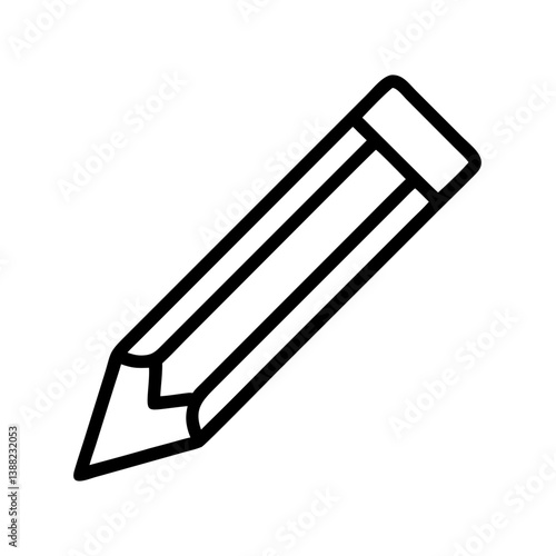 Pencil icons symbolize creativity and artistic expression. Essential for drawing, writing, and educational themes, these designs reflect the art of communication through simple tools.