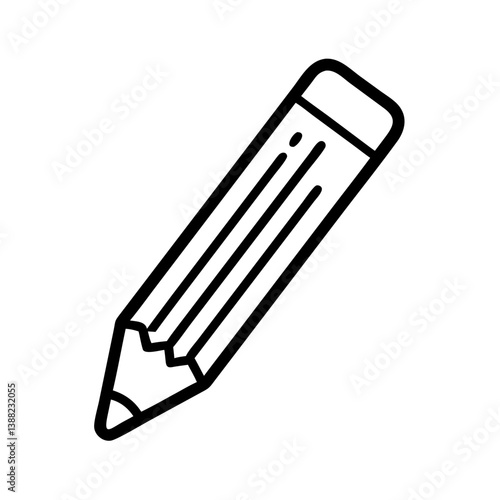 Pencil icons symbolize creativity and artistic expression. Essential for drawing, writing, and educational themes, these designs reflect the art of communication through simple tools.