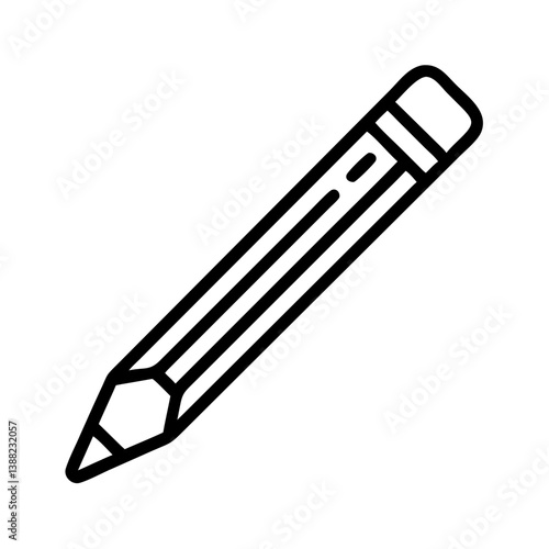 Pencil icons symbolize creativity and artistic expression. Essential for drawing, writing, and educational themes, these designs reflect the art of communication through simple tools.