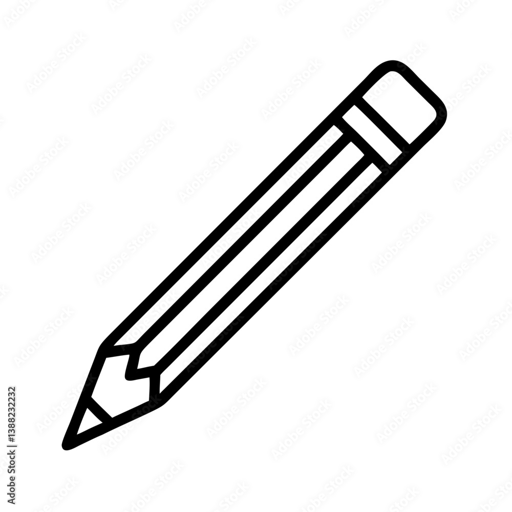 Pencil icons symbolize creativity and artistic expression. Essential for drawing, writing, and educational themes, these designs reflect the art of communication through simple tools. Pencil icons symbolize creativity and artistic expression. Essential for drawing, writing, and educational themes, these designs reflect the art of communication through simple tools.