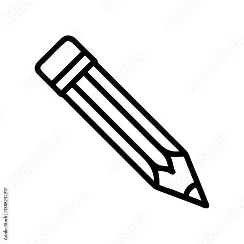 Pencil icons symbolize creativity and artistic expression. Essential for drawing, writing, and educational themes, these designs reflect the art of communication through simple tools.