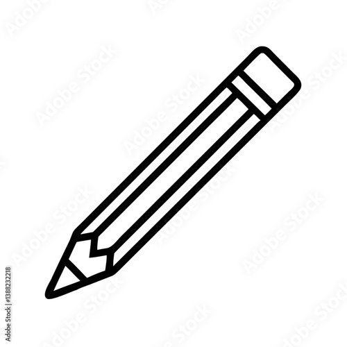 Pencil icons symbolize creativity and artistic expression. Essential for drawing, writing, and educational themes, these designs reflect the art of communication through simple tools.