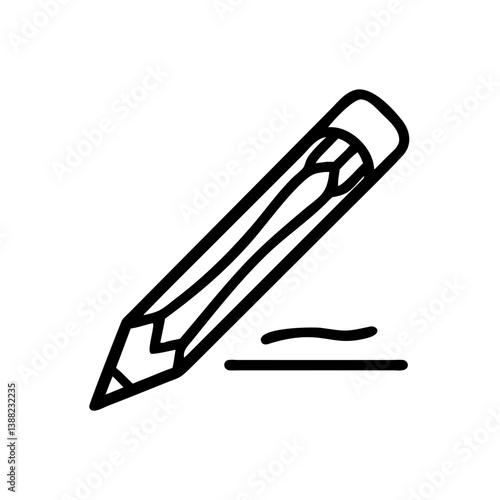 Pencil icons symbolize creativity and artistic expression. Essential for drawing, writing, and educational themes, these designs reflect the art of communication through simple tools.