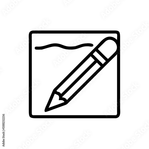 Pencil icons symbolize creativity and artistic expression. Essential for drawing, writing, and educational themes, these designs reflect the art of communication through simple tools.
