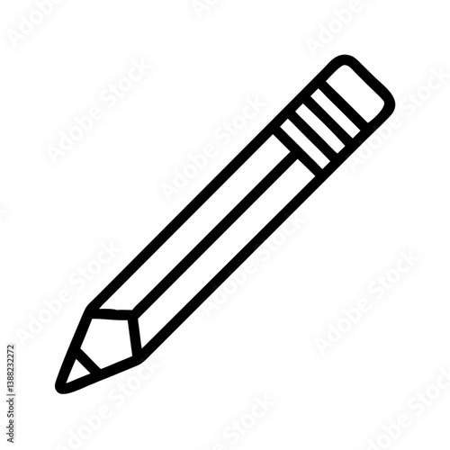 Pencil icons symbolize creativity and artistic expression. Essential for drawing, writing, and educational themes, these designs reflect the art of communication through simple tools.