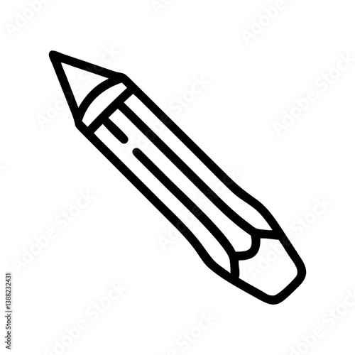 Pencil icons symbolize creativity and artistic expression. Essential for drawing, writing, and educational themes, these designs reflect the art of communication through simple tools.