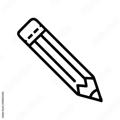 Pencil icons symbolize creativity and artistic expression. Essential for drawing, writing, and educational themes, these designs reflect the art of communication through simple tools.