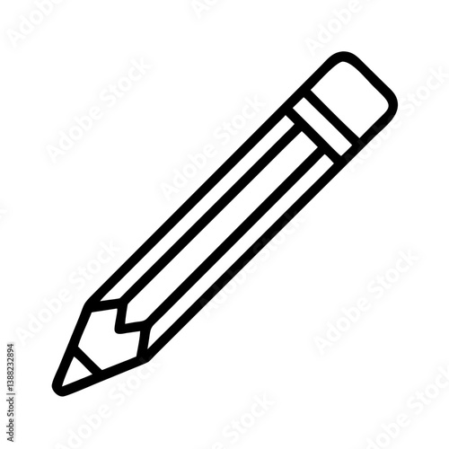 Pencil icons symbolize creativity and artistic expression. Essential for drawing, writing, and educational themes, these designs reflect the art of communication through simple tools.